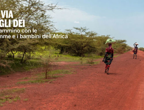 In cammino  con le mamme e i bambini dell’Africa